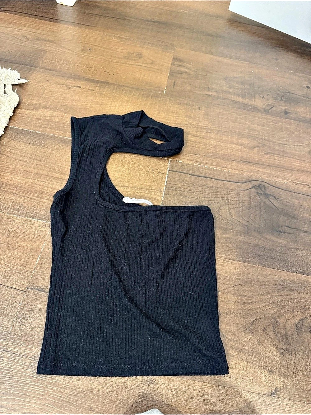 LF Tank Ribbed Tank Top in Black Size Small Like New